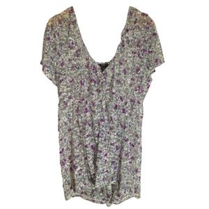 Torrid Floral Cinch Empire Top